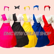 KIDS FILIPINIANA KIMONA AT SAYA COMPLETE SET