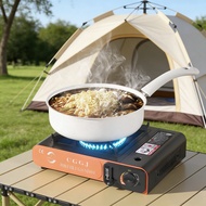 White Non Stick Frying Pan Cooking Pan Cooking Utensils Flat Pan Suitable