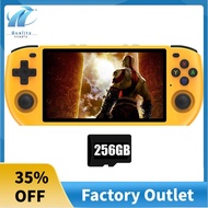 RGB10 Max3 Retro Game Console 16G+256G 5.0 Inch Handheld Video Game Console for MAME N64 Emulator Ea