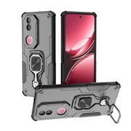 全城熱賣 - 適用於vivo V50 悟空指環支架TPU+PC手機殼（黑色）