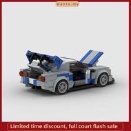 MOC NISSAN Skyline GTR R34 Super Sports Cars Building Blocks Toys For Kids Boys And Girls Compatible