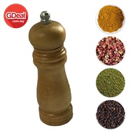 GDeal Wooden Home Kitchen Manual Pepper Grinder Multi Functional Food Grinder Pengisar Lada ڤڠيسر لا