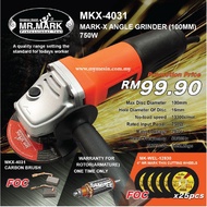 MarkX MKV4031 ANGEL GRINDER (100MM) 750W