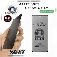Ceramic ANTI SPY Privacy matte Anti oil SAMSUNG A55 A35 A24 / A34 / A54 / A04 / A04s / A04e / A13 / 