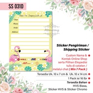Shipping Sticker 1 pack contains 16 pcs Shipping Stickers Address Stickers