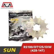Engine Sprocket / Front Sprocket RS100 / DT125 / O1W