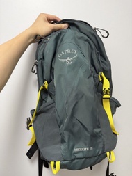 Osprey hikelite 18L 藍黃 Unisex daypack