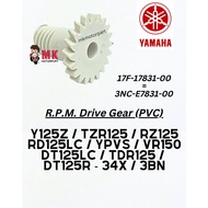 17F-17831-00 RPM DRIVE GEAR (PVC)Yamaha Y125z TZR125 RD125LC RZ125 DT125LC DT125R TDR125 VR150 3NC-E