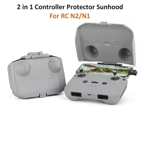 2 in 1 Controller Protector SunHood Control Sticks Guard Protective Cover for RC-N2/1/N3 for Mini 3 
