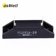 ASWELL PRHVP2A-20 High Voltage Diode, 20KV Black Rectifier Diode, High Efficiency 2A Diode Bridge Re