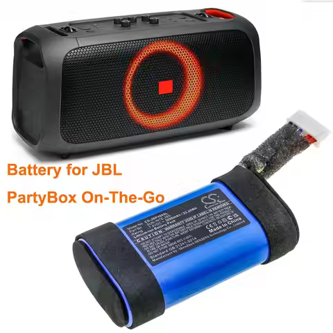 Cameron Sino 3000mAh Speaker Battery for JBL PartyBox On-The-Go, OnTheGo, On The Go