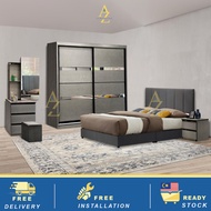 Free Installation |  AZ Tang Bedroom Set | Set Bilik Tidur | Almari | Katil | Meja Solek | 140-03 14