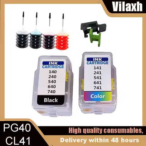 PG40 CL41 PG-40 CL-41 Compatible Ink Cartridge for Canon Pixma MP160 MP140 MP210 MP220 MX300 MX310 I