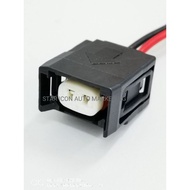 2 Pin Toyota Hilux Revo Fortuner GUN126 1GD 2GD Fuel Injector Nozzle Socket Connector