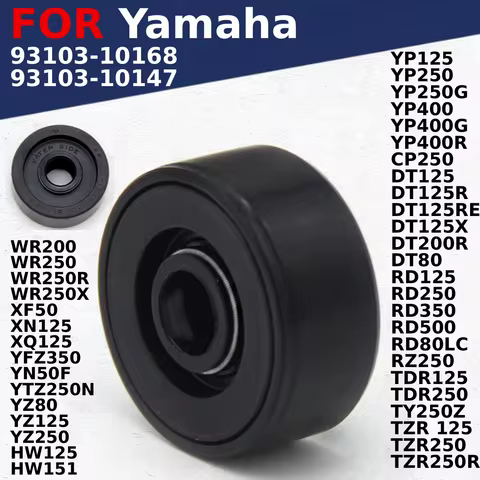 Motorcycle Water Pump Seal Oil Seals For Yamaha WR200 WR250 WR250R WR250X XF50 XN125 XQ125 YFZ350 Ba