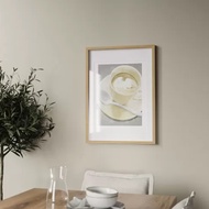 405.664.02 RODALM Frame, oak wood effect, 50x70 cm