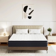 12 Inch King Mattress, Medium Hybrid Mattress With Pocketed Springs And Breathable Convoluted Foam,k