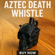 Authentic Mayan Aztec Death whistle Whistle Spooky Aztec Death Whistle Scream Whistle for Halloween