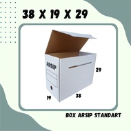 Standard Print Archive Box 38x19x29 White Archive File Box PackingPOLOS/Arsip/File/filebox/arsipbox 