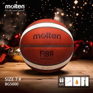 Molten Basketball No. 7 Made Of Leather BG5000/GG7X/BG4500