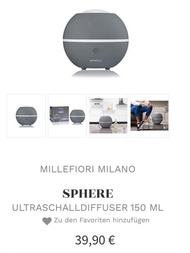 全新歐洲品牌 迷你 millefiori milano diffuser 香薰機 擴香機 加濕器 保濕