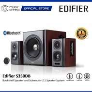 EDIFIER S350DB BLUETOOTH 4.1 APTX WIRELESS SOUND SPEAKER OLD SCHOOL STYLE MODERN SOUND TITANIUM DOME
