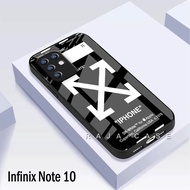 Softcase Glass Kaca Infinix Note 10 - J69 - Casing Hp Infinix Note 10 - Pelindung hp Infinix Note 10