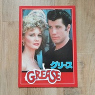 ***日版電影場刊*** 油脂 Grease (1978) 美國歌舞片 日本電影場刊 Pamphlet Book Movie Booklet Brochure (導演：蘭度基沙 Randal Klei