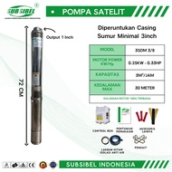 3SDM SUBMERSIBLE WATER PUMP 3/8 - 0.33HP - Subsibel Brand