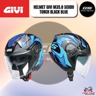 HELMET GIVI M35.0 SCUDO HELMET OPEN FACE | DOUBLE VISOR