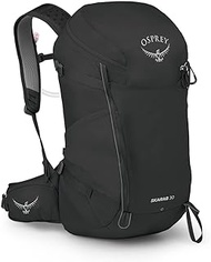 Osprey Skarab 30L Men's Hiking Backpack with Hydraulics Reservoir, Black