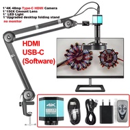 60MP 4K 1080P Digital Microscope YIZHAN USB Microscope เลนส์ USB Type-C กำลังขยาย 1-150 เท่า สำหรับง