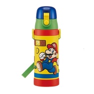 กระติกน้ำสเตนเลส ยกดื่ม ลายปั๊มนูน 3D เก็บความเย็น Skater Mario Pokemon มาริโอ โปเกมอน ปิกาจู สแตนเล