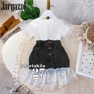 Ready 2Y 3Y 4Y 5Y 6Y 7Y 8Y 9Y 10Y 11Y 12Y 13Y Baju Girls Import Sens D