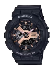 Casioนาฬิกาผู้หญิง BABY-G กันน้ำ กันกระแทก รุ่น BA-110CA-9A BA-110-4A1 BA-110-4A2 BA-110BE-4A BA-110