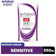 Antabax Antibacterial Shower Cream Refill Pack - Sensitive (550ml)