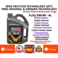 Engine Oil Car Lubricant Fully Synthetic 5W40 4L DR XTREME RACING Minyak Hitam kereta 100% Original 