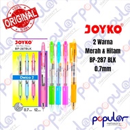 Joyko BP-287 Dwico 2 0.7mm 2-Color Ballpoint Pen