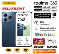 [ Best Seller ] Bisa Kredit Hp Realme C63 NFC RAM 8/128GB & 6/128GB | 45W Fast Charging 5000 mAh | G