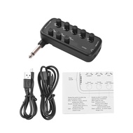 【Factory-direct】 Guitar Amplifier Portable Headphone Mini Amp Plug and Play for Electric Guitar Musi