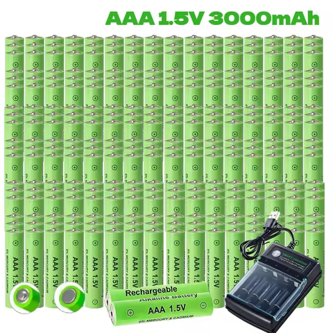 Original 1.5V AAA Rechargeable Battery 3000mAh for Computer Clock Radio Video Game Digital Camera To