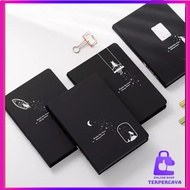 OST Black Notebook Contents 28 Sheets Black Paper Notebook Size A6 A5 B5 Black Paper Plain Notebook 