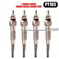 4Pcs PT103 Heater Glow Plug 19850-54030 19850-78200-71 For Toyota Hilux Hiace Land Cruiser 1DZ,3Z,15