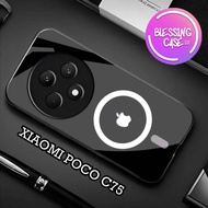 [BSC-75] Softcase Glass Acrylic Glass XIAOMI poco C75 - Case XIAOMI poco C75 - Case Handphone XIAOMI