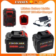 Makita 3988VF Lithium Battery Electric Drill Battery Lithium Battery for Power Tools Battery Charger