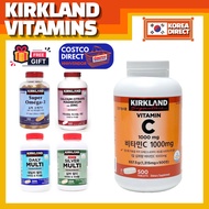 [KIRKLAND] 5 Types Of Vitamins Costco Direct Vitamin C Omega-3 Calcium Magnesium Zinc Silver Multi