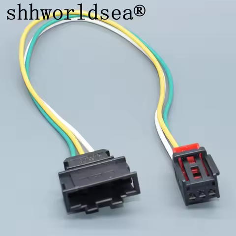 shhworldsea 3pin male to female LED Tail Light Rear Lamp Cable Adapter Harness 3 Pins for VW Golf 6