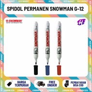 [H2O] Snowman Permanent Marker G 12 Snowman Permanent Marker G 12 PCS