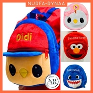(KIDS) Didi And Friends cartoon school bag for kids/girls and boys/cute bagpack/beg sekolah baby sha