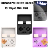 HILDAR Game Console Protective , Sweatproof Silicone Protective Sleeve,  Fall Prevention Solid Color Accurate Buttons Storage Box for Miyoo Mini Plus
